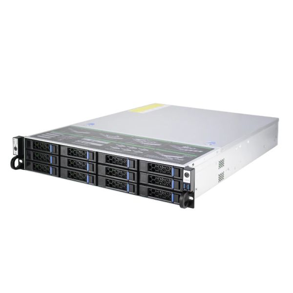 Torri 2U Rack Mount HotSwap Chassis 12Bays Storage Server Case S25612 Minisas da 6 GB con backplane di supporto PSU da 600 W