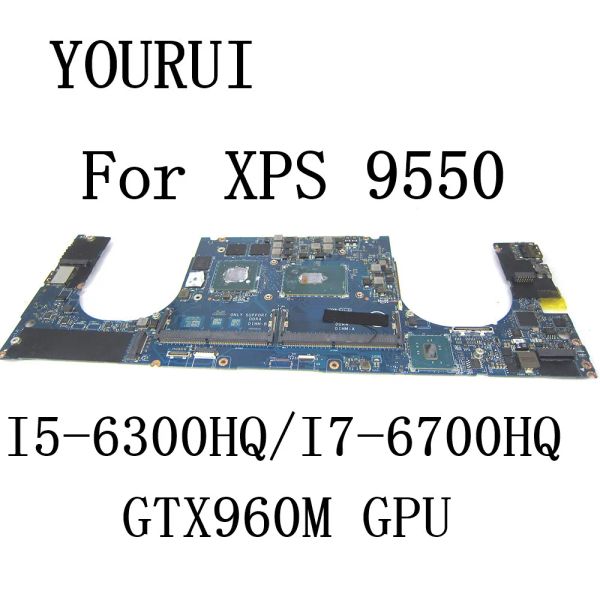 Scheda madre LAC361P per Dell XPS 15 9550 Laptop Mother Board con CPU I56300HQ/I76700HQ e GPU GPU CN0Y9N5X