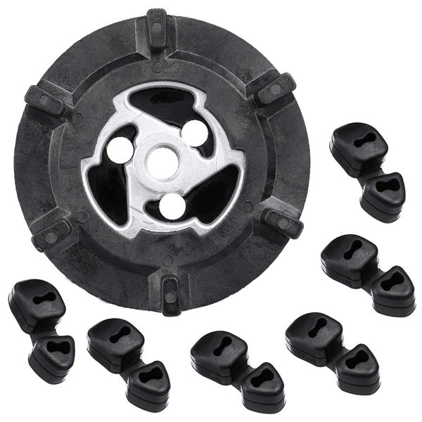 A/C Air Compressor Clutch Hub Gummi 6SEU14C 6SEU17C 7SEU17C Klimaanlage 5SE09C 5SL12C 5SEU12C