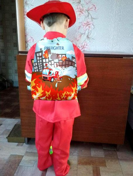 FireTruck Birthday Party Decor Decor Sacos de Candy Sacos de Bombeiros de Bombeiro Backpack Feard Party Favor Fireman Theme Supplies