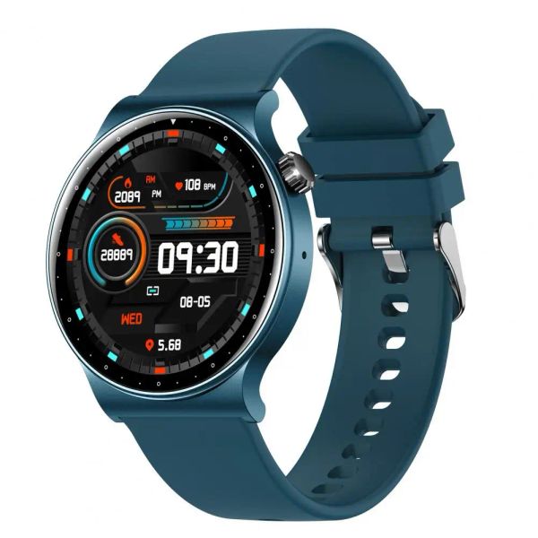 Relógios KR08 2022 Smart Watch Ladies Touch Screen Sports Sports Fitness Ratest