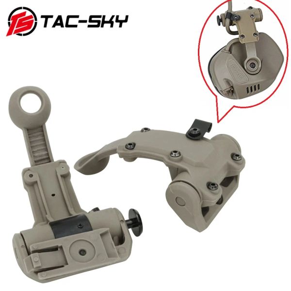 TS TAC-SKY ARC ADAPTOR ADATTER TATTICAL Accessorio Accessorio ARC Casco compatibile e cuffia RAC per sparare Sport