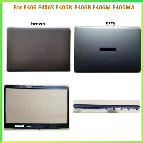 Rahmen neuer Laptop -LCD -Rückzugsabdeckungsfall Vorderrahmenabdeckungsfall für ASUS E406 E406S E406N E406B E406M E406MA Shell