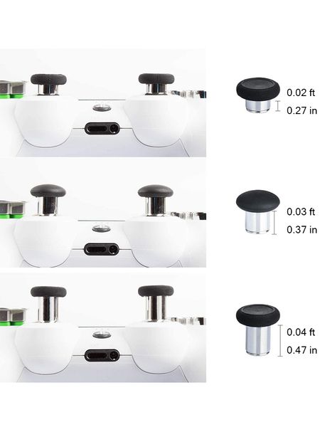 Datenfroschmetall-Ersatzkits für PS5-Controller Einstellbare Höhe D-PADS Magnetic Bullet Tasten für PS4-Gamepad-Zubehör