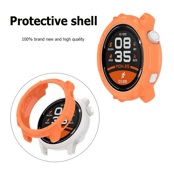 Custodia morbida per Coros Pace 2 Protector Bumper Shell Housing Smart Watch TPU Coperchio protettivo per Coros Pace 2 Accessori intelligenti