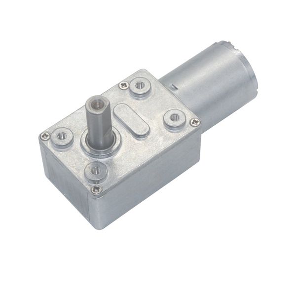 Hochdrehmoment -Wurmgetriebe Motor D7 8mm Langwelle DC 6 V 12 V 24 V 6 UPM bis 210 U / min Metal Getriebemotoren