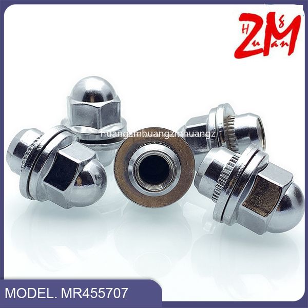 2/4/8/10PCS M12*1,5 Стандартные гайки для автомобильных колес для Mitsubishi Outlander Pajero 1234 Sport II L200 Lancer Grandis MR455707