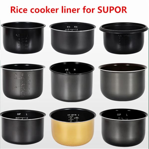 Reiskocher Liner für Supordruck Lnner Pot Rice Cooker Schnellkochkocher Schwarzer Topf Inneres Nicht-Schicht-Innentopf