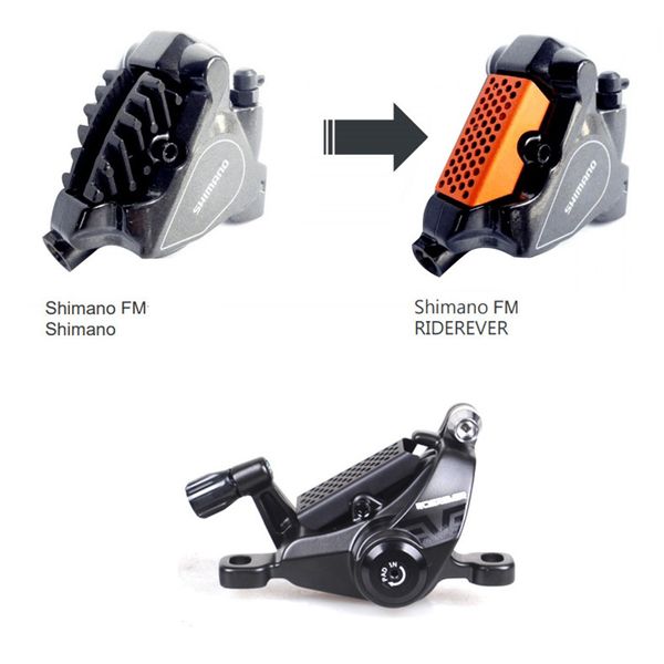 RidEver MTB Cooling Fin Ice Tech Disc Brake Pachots para Shimano SLX Deore XTR XTR M8000 Acessórios de ciclismo