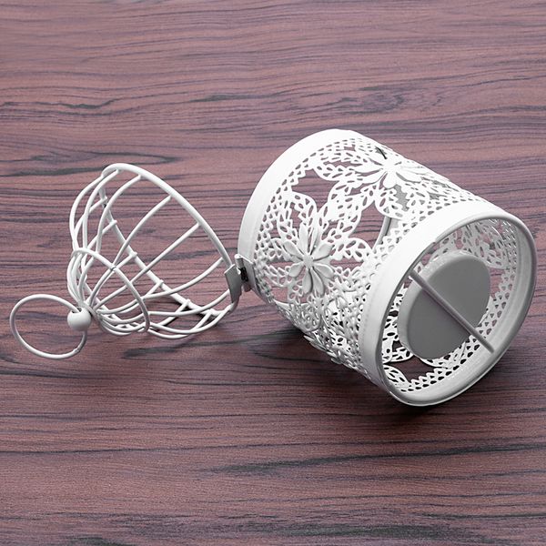 Cangolare a portata cavo Cangolare Tealight Hanging Lantern Bird Cage Vintage Furto Nuovo B03E