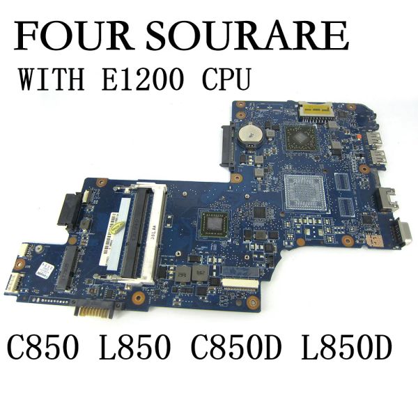 Scheda madre per tavolo satellite Toshiba C850 L850 C850D L850D Laptop Mainboard di laptop con E1200 CPU UMA H000052450 Mainboard