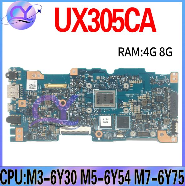 Материнская плата UX305CA Материнская плата для ноутбука для Asus Zenbook UX305 UX305C UX305CAK Mainboard M36Y30 M56Y54 M76Y75 RAM 4G или 8G 100% работа