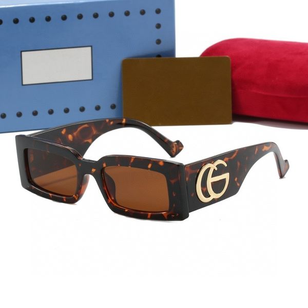 Designerin Sonnenbrille Frauen Männer Sonnenbrille Netz rote Frauen Sonnenbrille 2306 Männer für kleine Rahmen zukünftiger Wissenschaft und Technologie Sinn UV Sonnenbrille Großhandel Leopardendruck