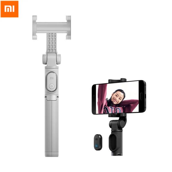 Monopodi Xiaomi Mi Tripod Selfie Stick Wireless Remoto Smart Control Monopode portatile porta portatile estesibile per telefoni cellulari