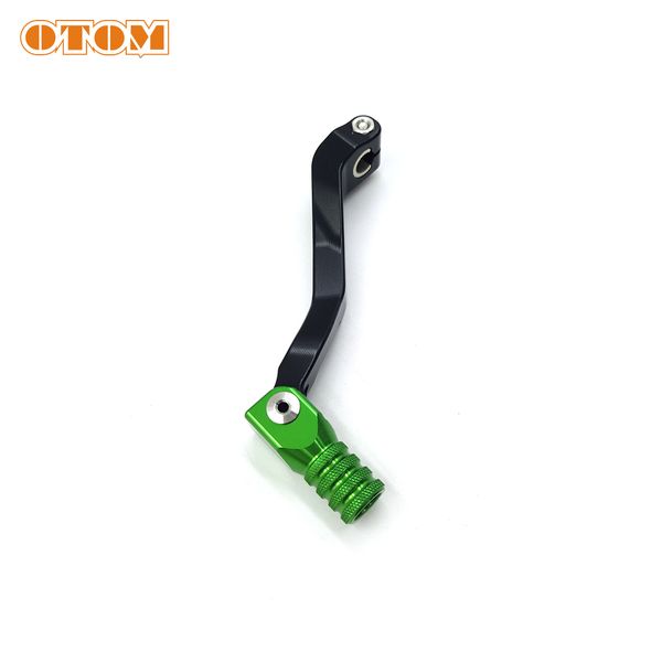 Otom NC250 Lever Gear Motorcycle CNC Alluminio Costazione della leva del cambio di cambio per Zongshen Kayo ATV Pit Sort Bike Gear Levers Motocross