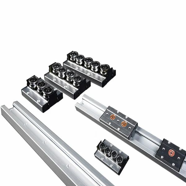 1/2pc Guia linear de núcleo duplo interno Sgr15 O comprimento é 150-1150mm + 1/2/4pc SGB15-3/4/5/5