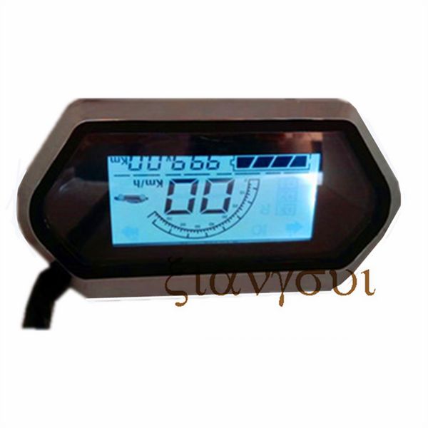 Schermata LCD del misuratore 60v72V Velocità e display batteria per le parti degli accessori modificati CityCoco