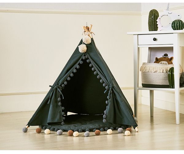 Pet Teepee Letto per animali domestici portatili traspiranti disponibili per gatto per cagnolini medio piccolo colomba simpatica per animali domestici.