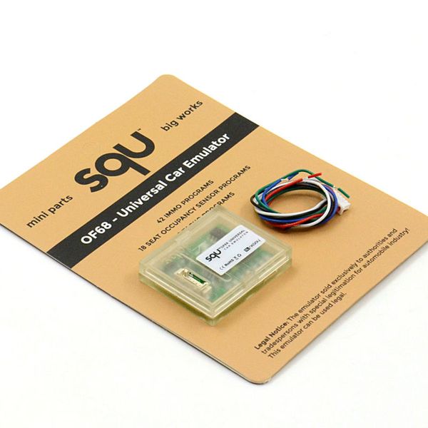 VSTM 5pcs/Lot Hot Sale Universal Squ 80 из 68 автомобильных эмуляторов Диагностические опоры для иммо/датчик занятости сиденья DIY лучшая цена