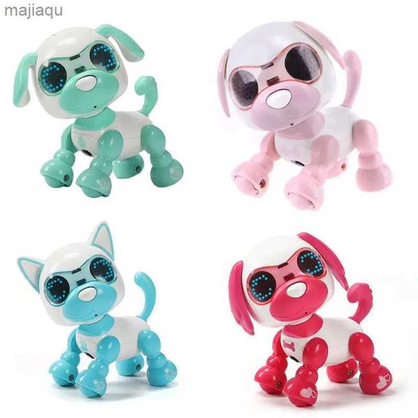 Electric/RC Animals Robot Dog Robot Dog Patrol Kindergarten Interactive Toy Birthday Gift Christmas Toy Bay Pet Children Regalo per bambini anche Barkl2404