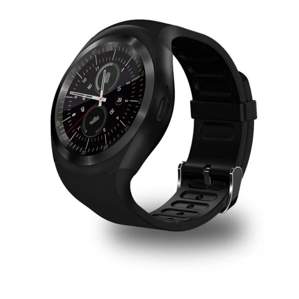 Смотреть LNBEI Y1 Smart Watch Scence Scence Smop Ecren Sim SIM -карта с отслеживанием активности Памятная камера для Android для Android