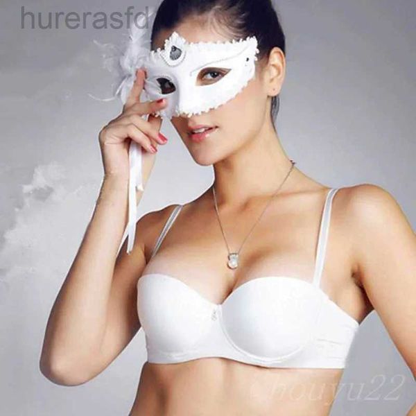 Bras brzfmrvl bianco colore nero addensato tazza super spinta del reggiseno mezza tazza adorabile reggiseno raccolta la tazza imbottita al seno reggiseno sexy reggiseno 32 34 36 240410