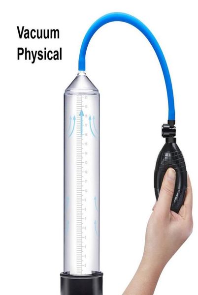 Dispositivo di ingrandimento del pene maschile Penis Penis Pompe per estensione del pene medio Exerciser pompa con 3 grembiuli per gli uomini Y2006168920808