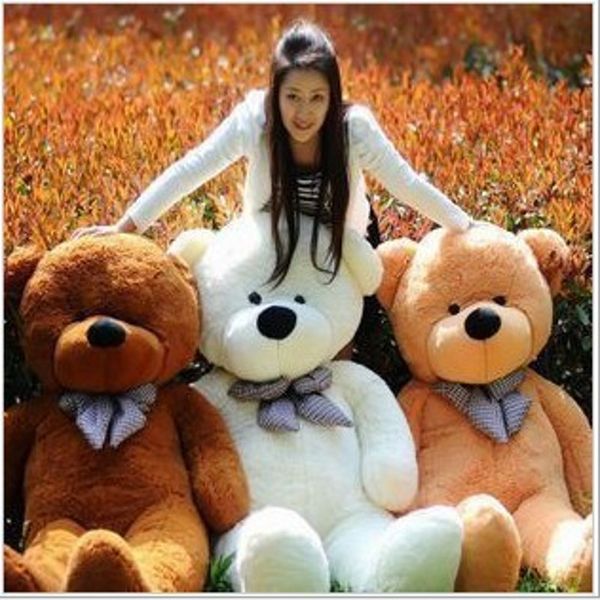 Viele Größe Teddy Bear Puppe Plüsch Spielzeug Großhandel Stoffpuppe Pressende Bett Little Bear Puppe Großes Geburtstagsgeschenk