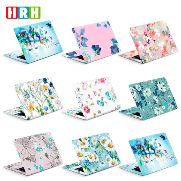 Skins HRH 2 em 1 Flowers Design Laptop Decals de adesivos Guarda de guarda