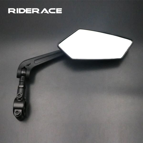 Bicyle Retroview Specchi di retromarcia convessa larga angolo largo regolabile moto elettrico motociclette di sicurezza laterale Specchio retrovisore flessibile