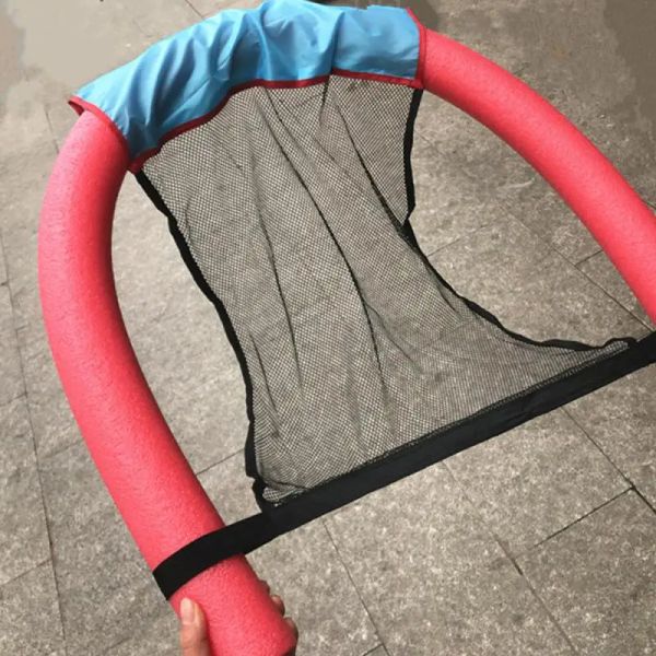 Novo piscina flutuante hammock hammock esbóia