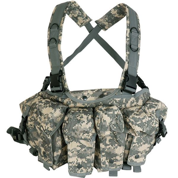 Mille Molle Tactical Vest Ak Mag Bolsa AK47 Rata de peito AirSoft Equipamento Equipamento Equipamento de Paintball Homem Men.