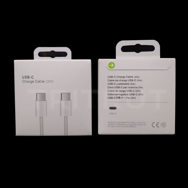 OEM -Qualität 2m 6ft 1m 3ft 60W PD -Kabel für iPhone 15 Schnelllade USB C, um geflochten