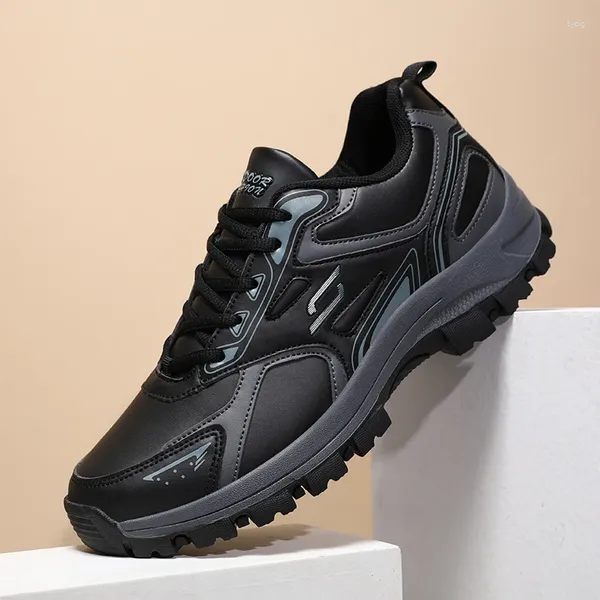 Fitness Shoes Anti-Slippery Menin Mountain Highkers Spring Spring Fora do Cross Country Trekking For Boys Youth Outdoor