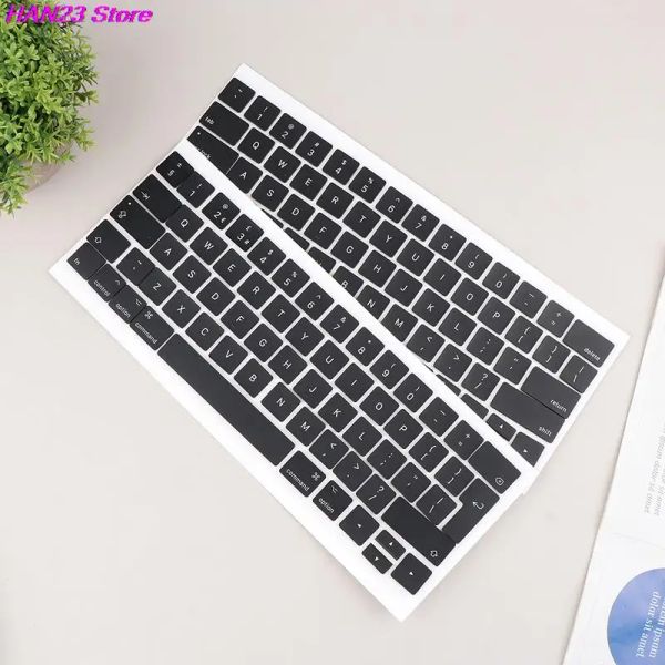 Teclados novos 1set preto A1706 A1707 Teclas de teclado Keycap US UK Francês UE para MacBook Pro retina Laptop Capt Cap