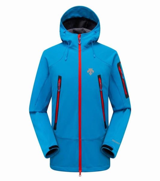 2019 Neue The North Mens Descent Jackets Hoodies Fashion Casual Warm Windproof Ski Face Coats Outdoor Denali Fleece Jackets Blau1297016