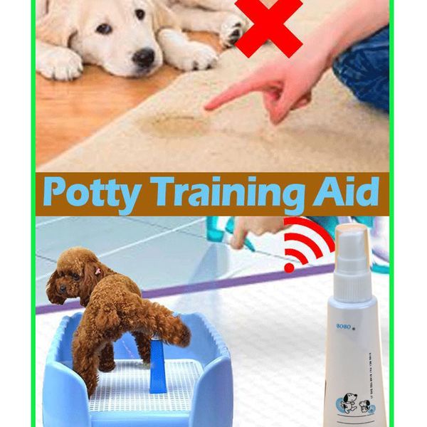 Aiuto per compagni di allenamento di aiuti spray liquido per cani cuccioli gatti xqmg gettoni per la casa forniture per cani prodotti per animali domestici giardino 2021