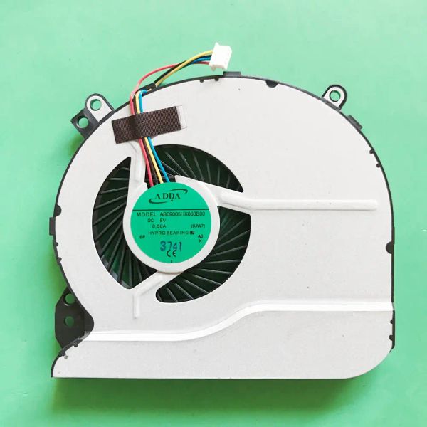 Pads New Laptop CPU Cooling Fan Cooler Notebook ПК для adda ab09005hx060b00 0jw7 ojw7 dc 5v 0,50a