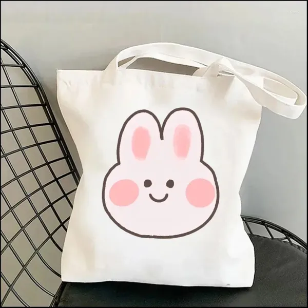 Totes Cartoon süße Avatar Frauen Umhängetaschen Kawaii Shopper Shopping Canvas Bag Fashion Girl Handtaschen