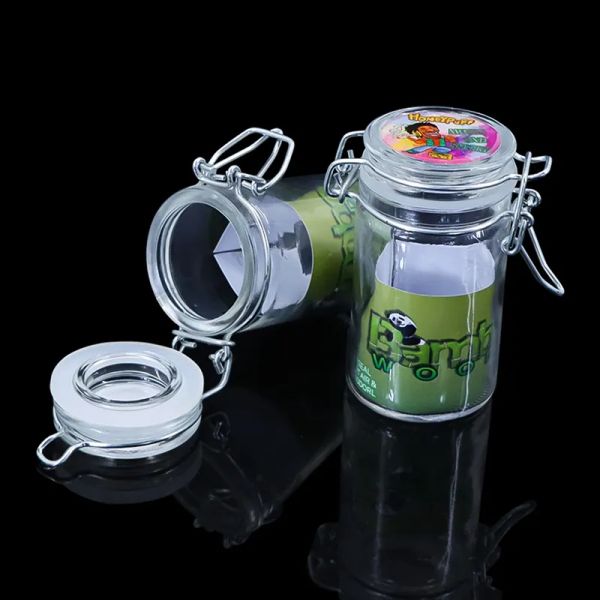 Honeypuff AirTight Wrane Prape Prain Jars Contash Herb Metal Bottle Created 82 мл банки для чая для хранения