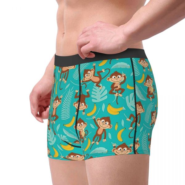 Kawaii simpatico animale animale scimmia mutande mutandine mutande maschile mutande sexy slip boxer slip