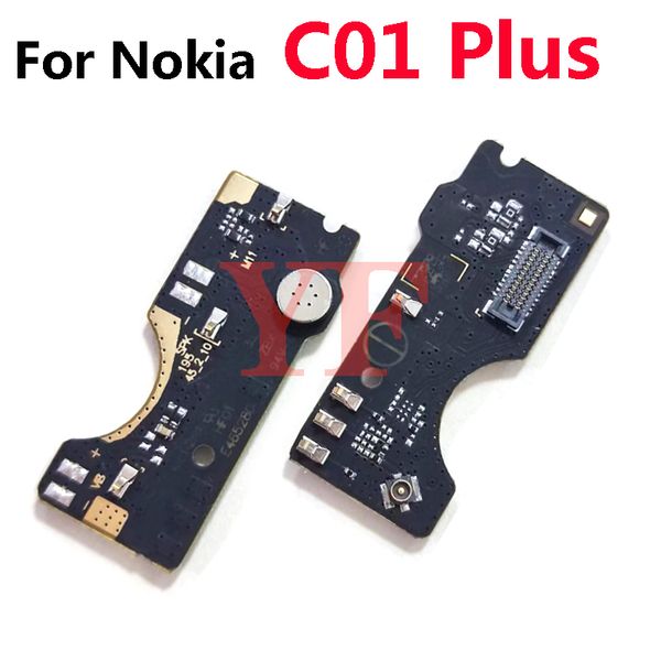 Für Nokia C1 TA-1165 C2 C3 C10 C20 C30 C31 C31 C12 plus G20-USB-Ladegerät mit Mikrofon-USB-Ladeflex-Reparaturteilen