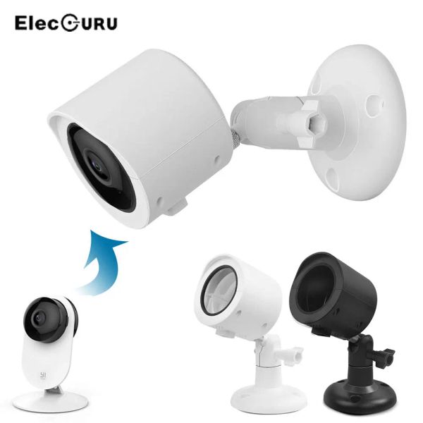 Telecamere Yi Home Camera supporta per montaggio a parete impermeabile con custodia girevole a 360 gradi di protezione per accessori per telecamere Yi Home