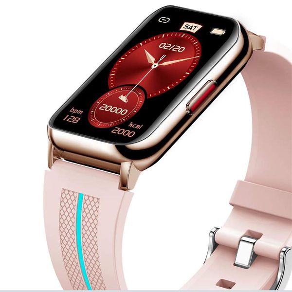 Chkepz Nuova femmina Smart Band Women Women Sport Bracciale Cancelleria Tracker Monitoraggio Smart Orologi per iPhone Android iOS