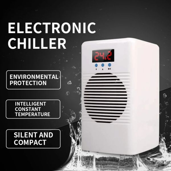 Distributori Chiller dell'acqua elettronica Casa CHILLER MINI FASSO DI FRIFFRIO FRIGRIDERATORE ACQUARIO ACQUARIO E MUTE MALE ACQUA ICHE IMATICHE