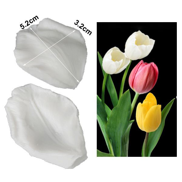 Tulip Petal Silicone Bolo Decorating Tools VEIRER MOLD GUMPASTE MOLD, ADODERCTRATH, MOLDES DE CLAY RESINA C332