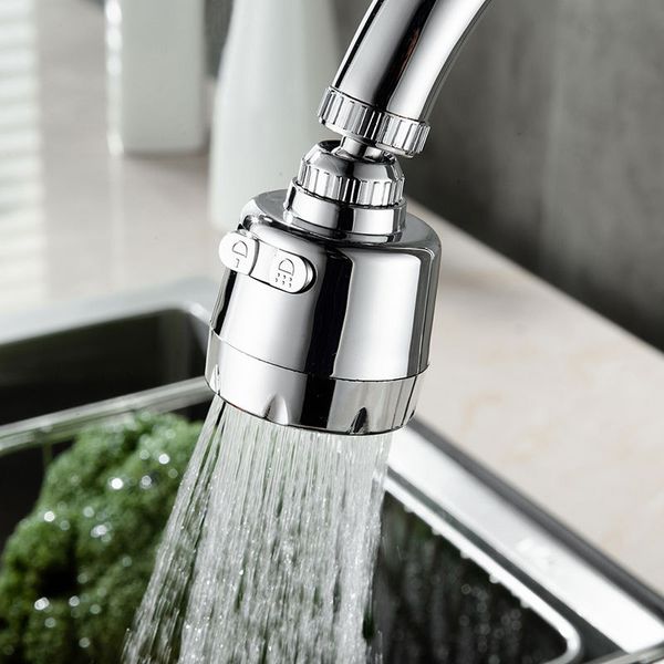 2 Mode Duschkopfdüse Tippanschluss Küche Wasser Wasserhahn Luftdruck Wasser Diffusor Bubbler Wassersparende Filte