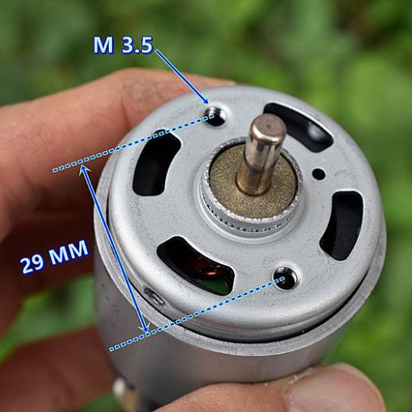 Mabuchi RS-775WC-8514 DC Motor 18 V 19,2 V 300 W Hochgeschwindigkeitsstrom-Gartenwerkzeug Elektrobohrmotor 5mm Welle Hochgeschwindigkeitsleistung