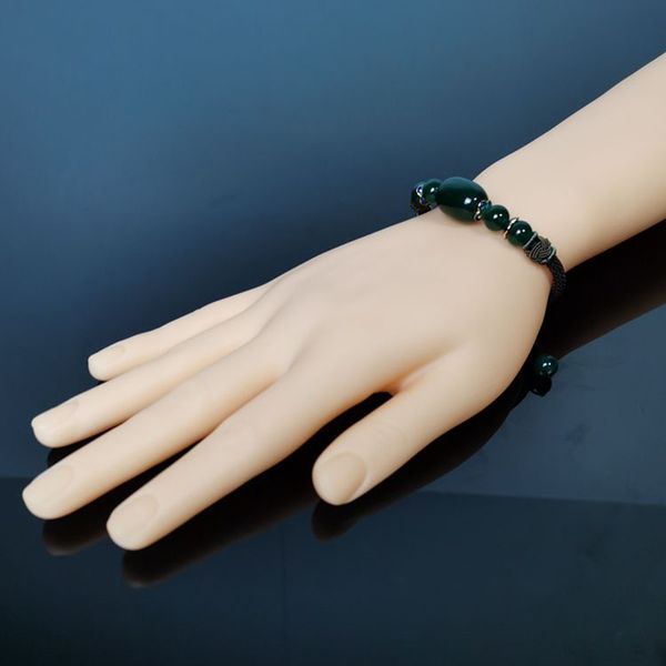 Nova fêmea de mannequin manualmente material macio para luvas de exibição Bracelets anéis