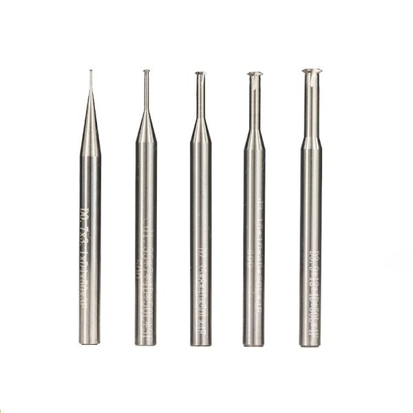 CMCP 1 Frea de dente Cuttador de tungstênio Tungstênio Aço de usinagem CNC para corte de alumínio 0,7-3,9mm Ferramentas de rosqueamento de metal